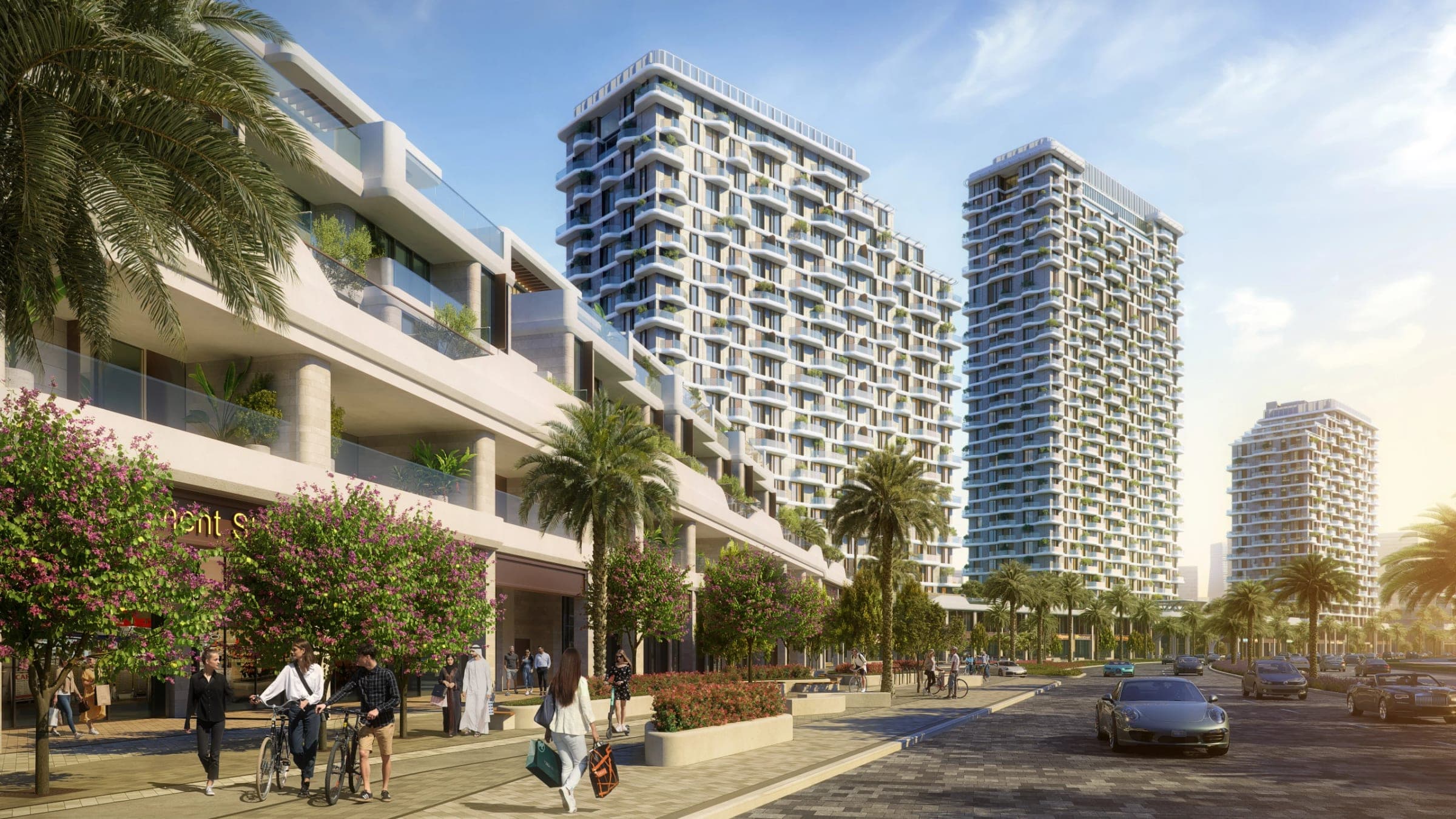 Motor City — Built-out family community around the Dubai Autodrome