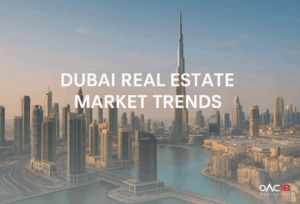 Dubai skyline in 2025 featuring Burj Khalifa and modern skyscrapers showcasing real estate growth trends