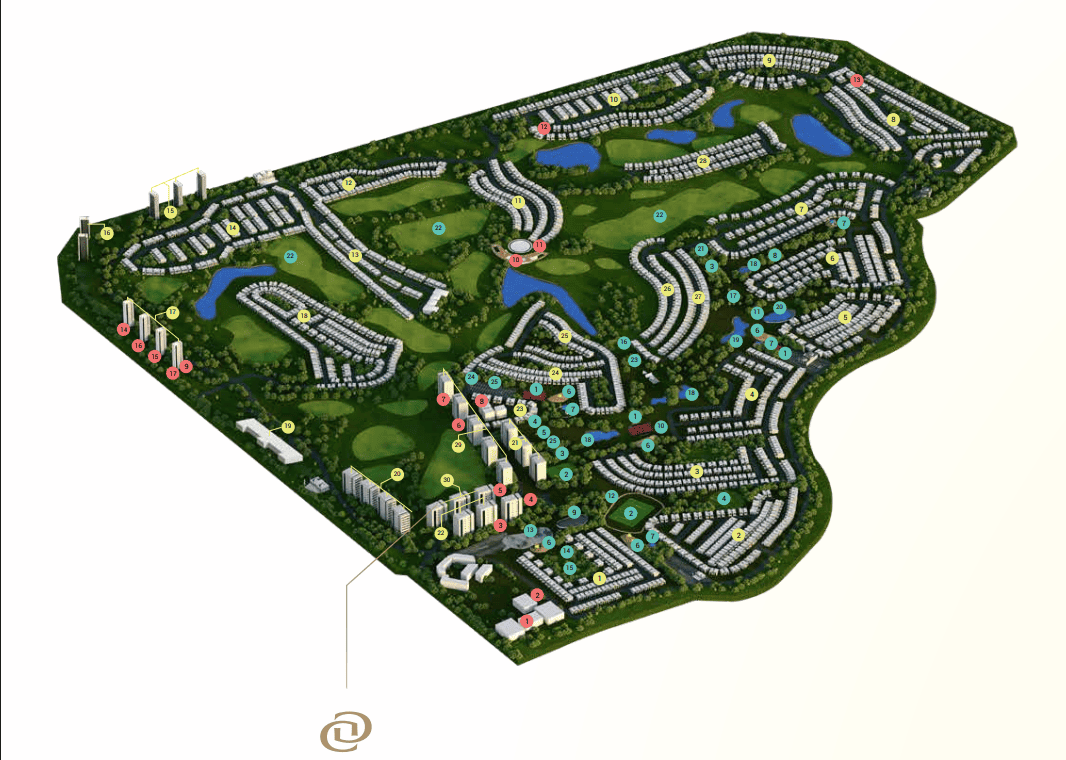 Master Plan - Golf Greens